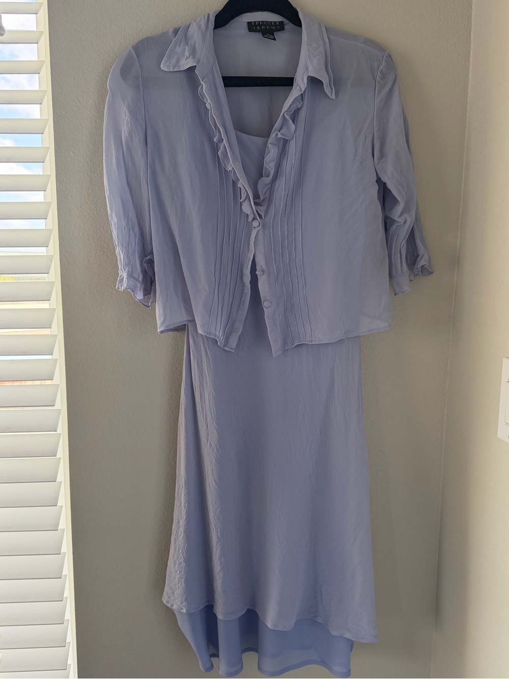 Vintage 1990’s Spencer Jeremy 100% silk 2 piece set